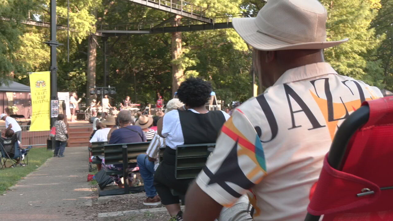 Jazz celebrated during free concert in Louisville's Central Park